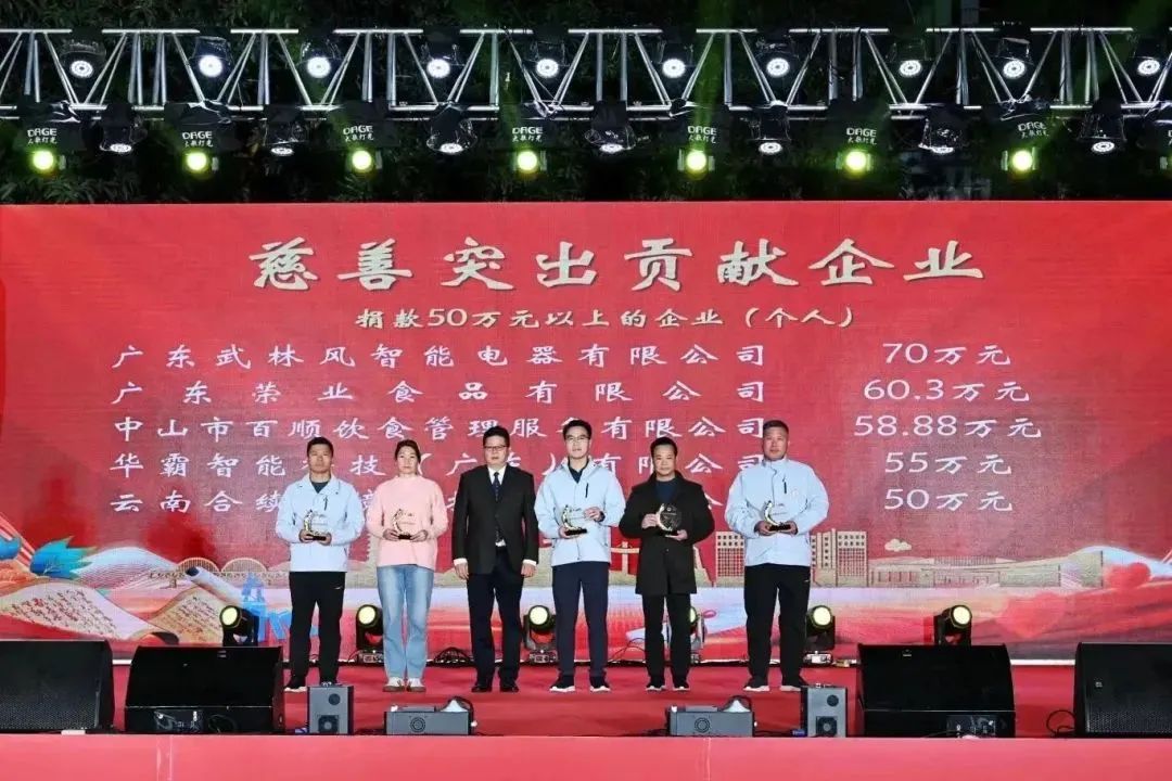 【為善最樂】黃圃鎮舉行慈善萬人行答謝晚會，榮業助力家鄉慈善事業！